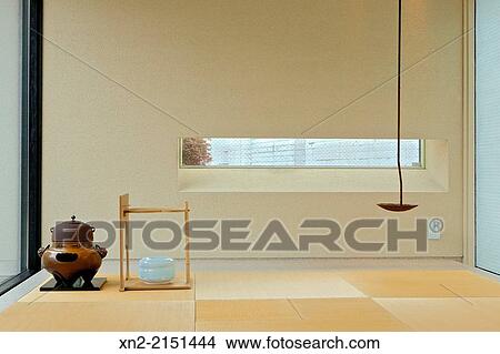 Picture - Ryokan tea room, Kyoto, Honshu, Japan. Fotosearch