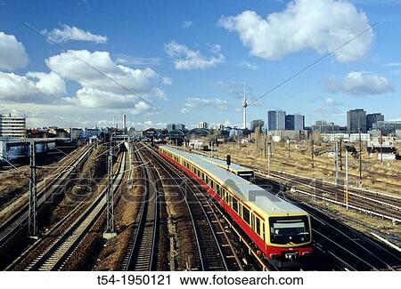 S-Bahn in Berlin View Large Photo Image Stock Image - S-Bahn in Berlin. Fotosearch