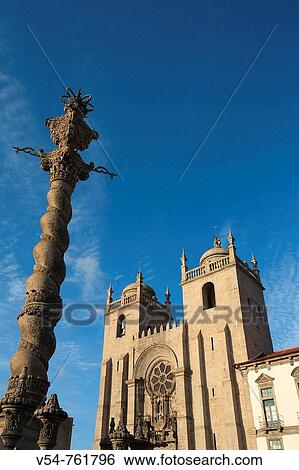 S? Cathedral, Porto Old Town UNESCO World Heritage, Portugal View Large Photo Image Stock Photograph - S? Cathedral, Porto Old Town UNESCO World Heritage, Portugal. Fotosearch
