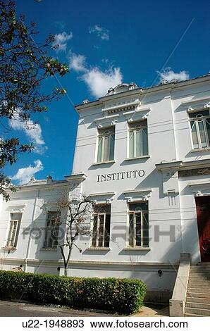 Stock Image - S? o Paulo, Brazil, the Instituto Butantan. Fotosearch