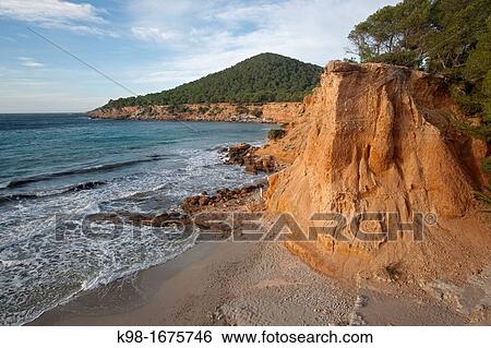 Sa Caleta, Ibiza, Balearic Islands, Spain View Large Photo Image Stock Photograph - Sa Caleta, Ibiza, Balearic Islands, Spain. Fotosearch