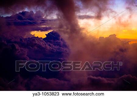 Sabah Malaysia, Borneo, Kinabalu National Park Dramatic cloud formations viewed at sunset from Laban Rata on Mount Kinabalu - The highest mountain peak in South East Asia View Large Photo Image Stock Image - Sabah Malaysia, Borneo, Kinabalu National Park Dramatic cloud formations viewed at sunset from Laban Rata on Mount Kinabalu - The highest mountain peak in South East Asia. Fotosearch