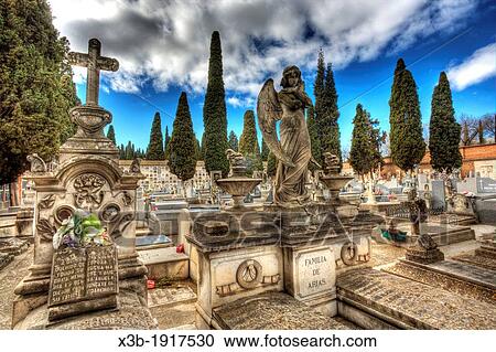 Sacramental Cemetery San Justo de Madrid View Large Photo Image Stock Image - Sacramental Cemetery San Justo de Madrid. Fotosearch