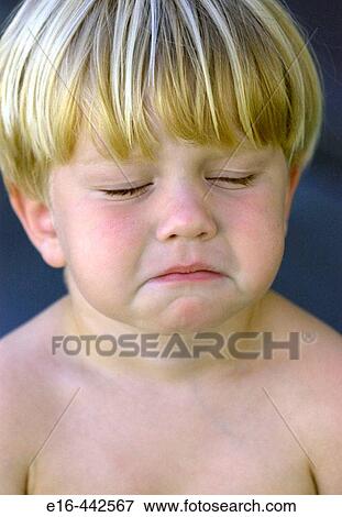 sad toddler View Large Photo Image Stock Photo - sad toddler. Fotosearch