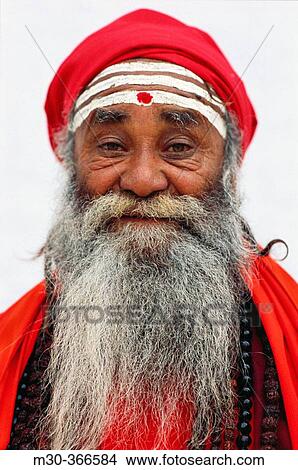Sadhu (holy man). Kathmandu, Nepal View Large Photo Image Picture - Sadhu (holy man). Kathmandu, Nepal. Fotosearch