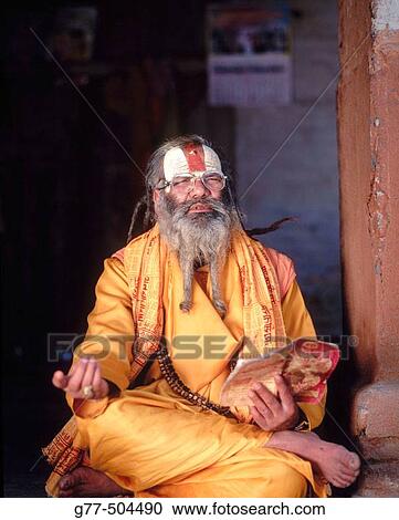 Sadhu. Pashupatinath Hindu temple. Kathmandu. Nepal. View Large Photo Image Stock Image - Sadhu. Pashupatinath Hindu temple. Kathmandu. Nepal.. Fotosearch