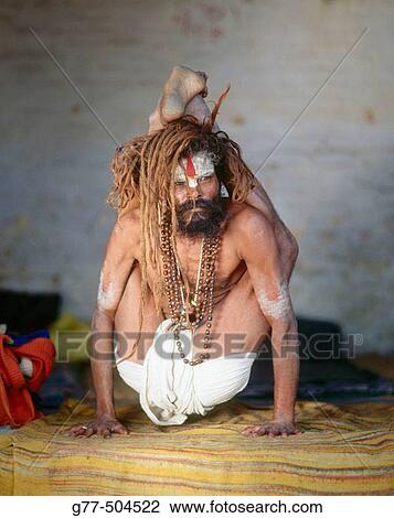 Sadhu. Pashupatinath Hindu temple. Kathmandu. Nepal. View Large Photo Image Stock Image - Sadhu. Pashupatinath Hindu temple. Kathmandu. Nepal.. Fotosearch