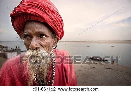 Sadhu, Varanasi. Uttar Pradesh, India View Large Photo Image Stock Image - Sadhu, Varanasi. Uttar Pradesh, India. Fotosearch