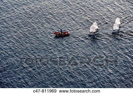Sailing course, children View Large Photo Image Stock Photo - Sailing course, children. Fotosearch