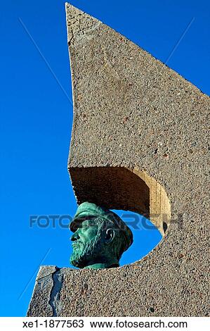 Stock Image - Sailor sculpture, L? Escala, Catalonia, Spain. Fotosearch