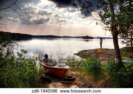 saimaa lake around punkaharju village in finland View Large Photo Image Stock Photograph - saimaa lake around punkaharju village in finland. Fotosearch