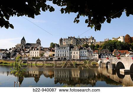 Saint-Aignan-sur-Cher, Loir-et-Cher, Centre, France View Large Photo Image Stock Photo - Saint-Aignan-sur-Cher, Loir-et-Cher, Centre, France. Fotosearch
