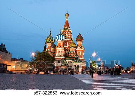 Saint Basils cathedral, Red Square, Moscow, Russia View Large Photo Image Stock Image - Saint Basils cathedral, Red Square, Moscow, Russia. Fotosearch