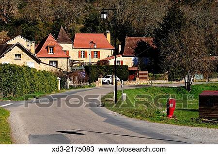 Saint-Cybranet, Dordogne Department, Aquitaine, France. View Large Photo Image Stock Image - Saint-Cybranet, Dordogne Department, Aquitaine, France.. Fotosearch