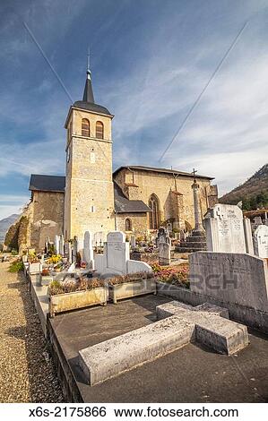 Saint Jeoire Prieur?, Savoie, Rh? ne-Alpes, France. View Large Photo Image Stock Photograph - Saint Jeoire Prieur?, Savoie, Rh? ne-Alpes, France.. Fotosearch