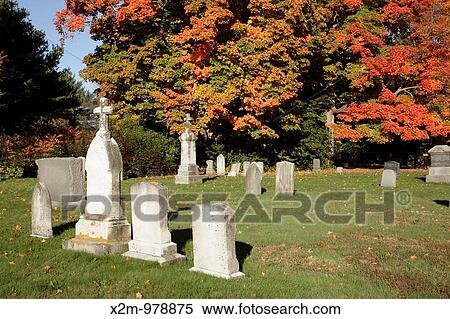 Saint Mary's Cemetery during the autumn months Located in Portsmouth, New Hampshire USA, which is part of scenic New England View Large Photo Image Stock Photography - Saint Mary's Cemetery during the autumn months Located in Portsmouth, New Hampshire USA, which is part of scenic New England. Fotosearch