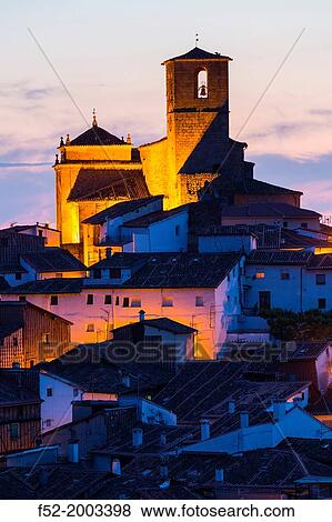 Saint Mary's Parish Church, Hervas village, Ambroz Valley, CBceres, Extremadura, Spain, Europe. View Large Photo Image Stock Photo - Saint Mary's Parish Church, Hervas village, Ambroz Valley, CBceres, Extremadura, Spain, Europe.. Fotosearch