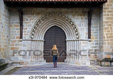 Saint Miguel de Idiazabal church Guipuzkoa Euskadi Spain View Large Photo Image Picture - Saint Miguel de Idiazabal church Guipuzkoa Euskadi Spain. Fotosearch
