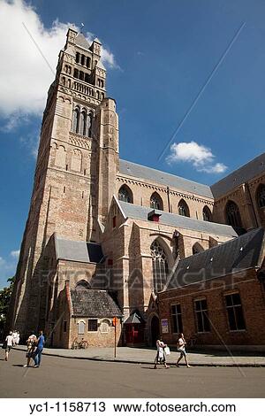 Saint Salvator's Cathedral, Brugge, Belgium View Large Photo Image Stock Image - Saint Salvator's Cathedral, Brugge, Belgium. Fotosearch