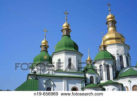 Saint Sophia Cathedral, Kiev, Ukraine View Large Photo Image Stock Photo - Saint Sophia Cathedral, Kiev, Ukraine. Fotosearch