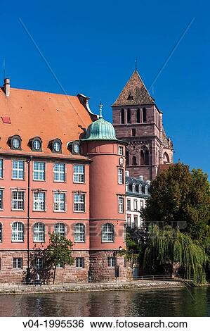 Saint Thomas school (Ecole Saint Thomas) in Strasbourg, Alsace, France, Europe View Large Photo Image Stock Photograph - Saint Thomas school (Ecole Saint Thomas) in Strasbourg, Alsace, France, Europe. Fotosearch