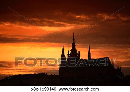 Saint Vitus Cathedral, Prague, Czech Republic View Large Photo Image Stock Image - Saint Vitus Cathedral, Prague, Czech Republic. Fotosearch