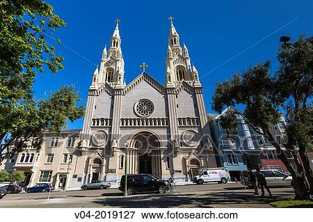 Saints Peter and Paul Church in San Francisco, California, USA View Large Photo Image Stock Photo - Saints Peter and Paul Church in San Francisco, California, USA. Fotosearch