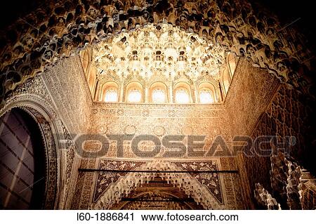 Sala de los Abencerrajes, Alhambra, Granada, Andalucia, Spain View Large Photo Image Stock Image - Sala de los Abencerrajes, Alhambra, Granada, Andalucia, Spain. Fotosearch