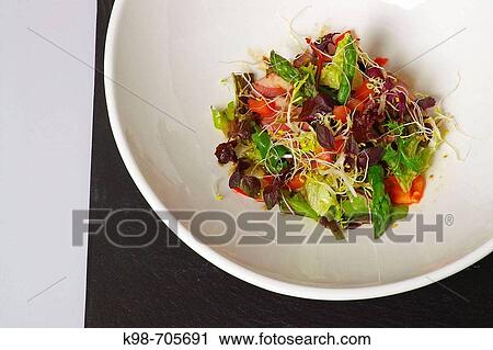 Salad. View Large Photo Image Stock Image - Salad.. Fotosearch