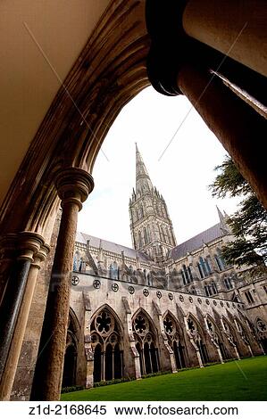 Salibury Cathedral cloisters Salisbury Wiltshire England. View Large Photo Image Stock Photography - Salibury Cathedral cloisters Salisbury Wiltshire England.. Fotosearch