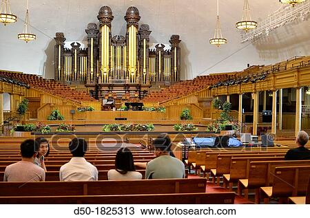 SALT LAKE CITY UTAH USA Tabernacle at the Mormon Temple. View Large Photo Image Stock Image - SALT LAKE CITY UTAH USA Tabernacle at the Mormon Temple.. Fotosearch
