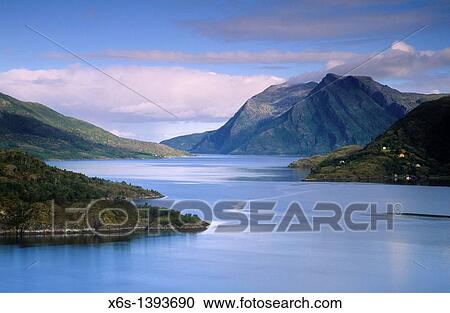 Stock Image - Saltfjorden, Norway. Fotosearch