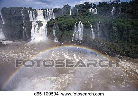 Picture - Salto Floriano, Iguazu National Park. Brazil. Fotosearch