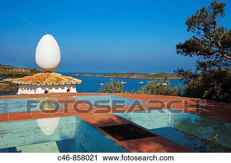 Salvador Dali House and Museum. Portlligat. Girona province. Catalonia. Spain. View Large Photo Image Stock Image - Salvador Dali House and Museum. Portlligat. Girona province. Catalonia. Spain.. Fotosearch