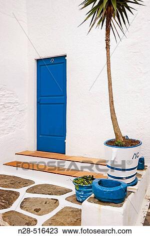 Stock Image - Salvador Dali's House - Museum in Port Lligat (Cadaqu? s). Cap de Creus Natural Park. Rough Coast. Alt Empord? Region. Girona Province. Catalonia. Spain. Fotosearch