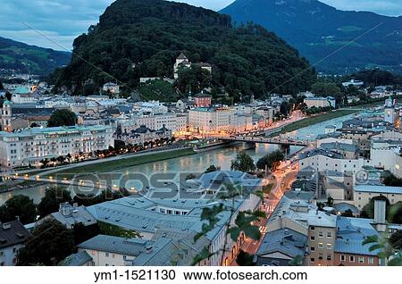 Salzach river running throuhg Salzburg as seen from the Monchsberg viewpoint, Austria View Large Photo Image Stock Image - Salzach river running throuhg Salzburg as seen from the Monchsberg viewpoint, Austria. Fotosearch