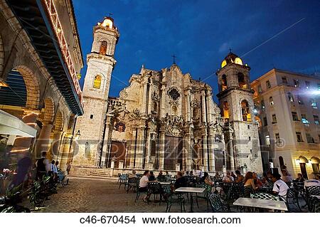 San Cristobal Cathedral. Habana, Cuba View Large Photo Image Picture - San Cristobal Cathedral. Habana, Cuba. Fotosearch