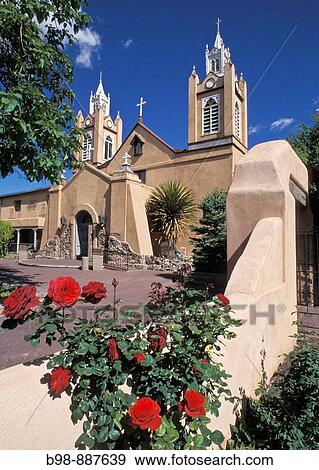 San Felipe de Neri Church, Built 1793, spiritual heart for Albuquerque, New Mexico. View Large Photo Image Stock Photo - San Felipe de Neri Church, Built 1793, spiritual heart for Albuquerque, New Mexico.. Fotosearch