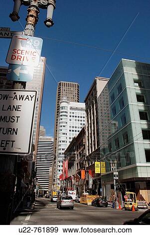 Stock Photo - San Francisco California, the Financial District. Fotosearch