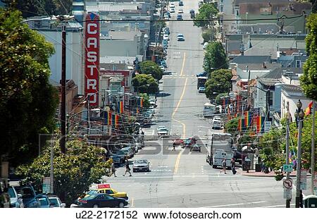 San Francisco, California, U. S. A., view of Castro neighborhood View Large Photo Image Stock Image - San Francisco, California, U. S. A., view of Castro neighborhood. Fotosearch