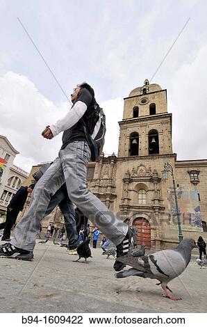 San Francisco Church on the plaza of the same name, founded in 1548 and rebuilt 1784, La Paz, Bolivia View Large Photo Image Stock Image - San Francisco Church on the plaza of the same name, founded in 1548 and rebuilt 1784, La Paz, Bolivia. Fotosearch