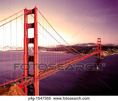 San Francisco, Golden Gate Bridge, The Bay View Large Photo Image Stock Photography - San Francisco, Golden Gate Bridge, The Bay. Fotosearch
