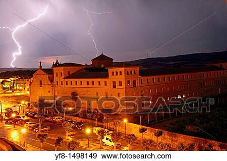 San Francisco monastery under a storm, Olite, Navarre, Spain View Large Photo Image Stock Photo - San Francisco monastery under a storm, Olite, Navarre, Spain. Fotosearch