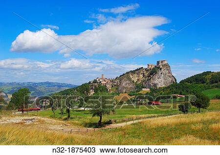 San Leo, Marche, Italy. View Large Photo Image Stock Image - San Leo, Marche, Italy.. Fotosearch