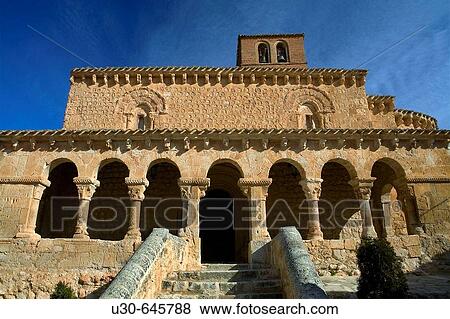 San Miguel church. San Esteban de Gormaz, Soria province, Castilla y Le? n. Spain. View Large Photo Image Stock Photo - San Miguel church. San Esteban de Gormaz, Soria province, Castilla y Le? n. Spain.. Fotosearch