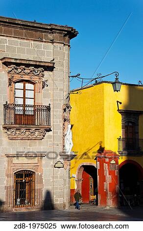 san miguel de allende. mexico. san francisco street. View Large Photo Image Stock Photography - san miguel de allende. mexico. san francisco street.. Fotosearch