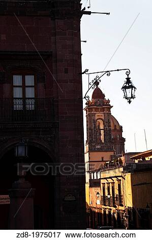 Stock Photo - san miguel de allende. mexico. inmaculada concepcion church.. Fotosearch
