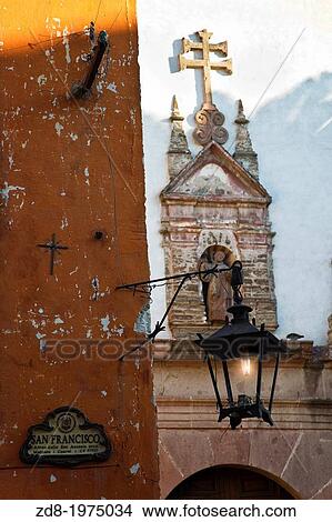 Picture - san miguel de allende. mexico. tercera orden temple.. Fotosearch