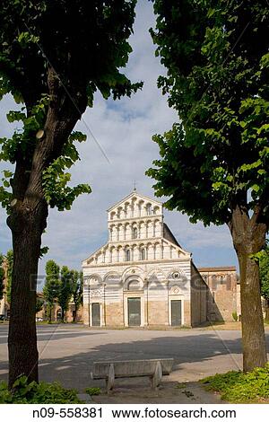 Stock Image - San Paolo church. Pisa. Toscana, Italy. Fotosearch