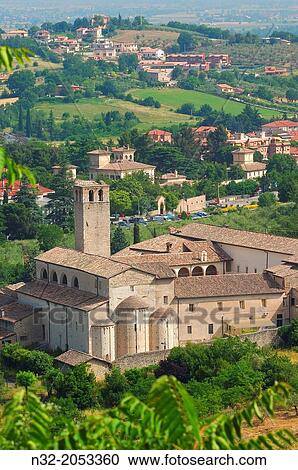 San Ponziano monastery, Spoleto, Perugia Province, Umbria, Italy View Large Photo Image Stock Image - San Ponziano monastery, Spoleto, Perugia Province, Umbria, Italy. Fotosearch